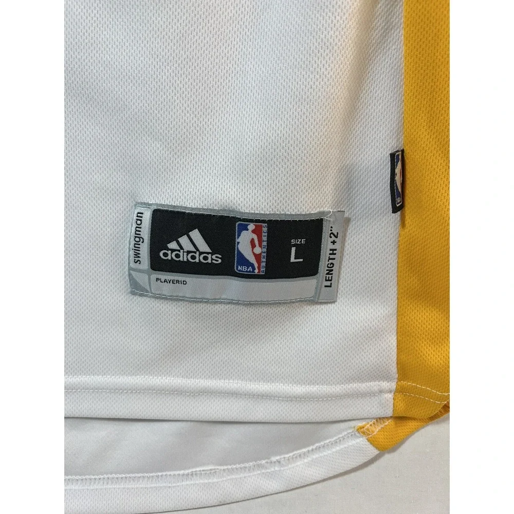Adidas Kevin Durant Golden State Warriors Swingman Jersey Mens Size L +2 Long - Picture 3 of 4